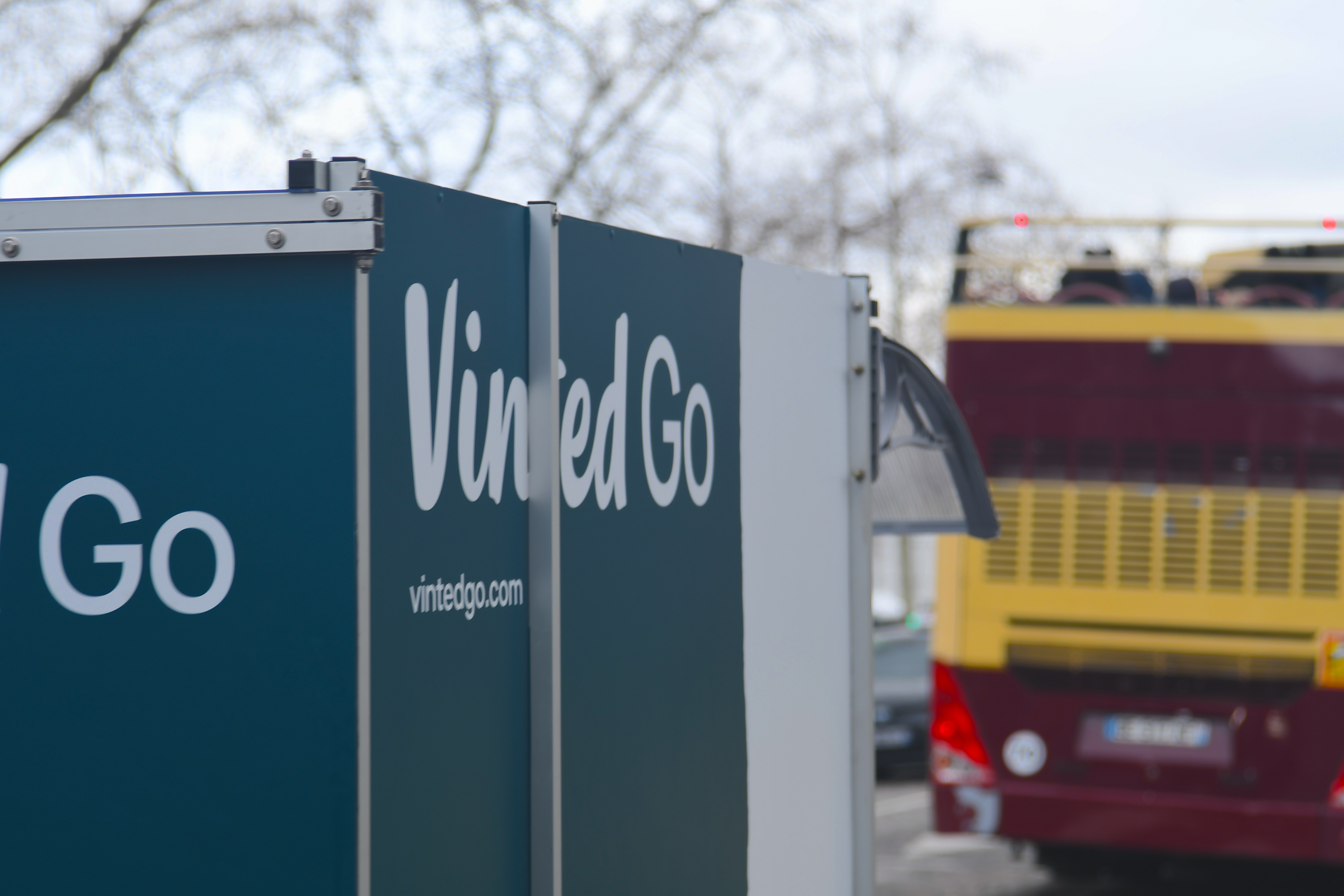 Sacs Vinted Go au chargement, marquage Galifar